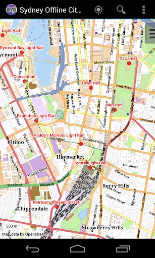 Sydney Offline City Map
