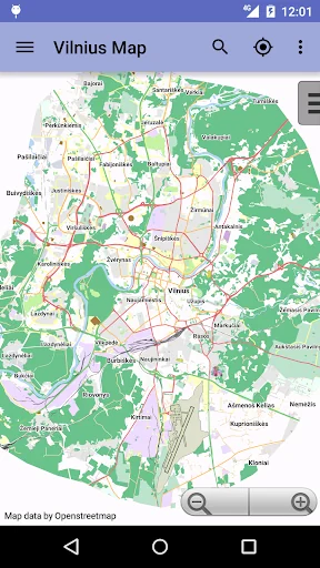 Vilnius Offline City Map