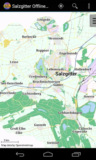 Salzgitter Offline City Map