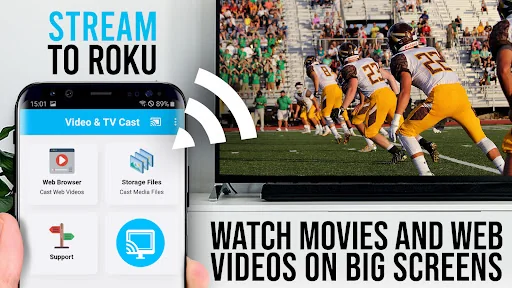 TV Cast for Roku