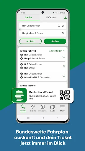 HCR App - Fahrplan Herne