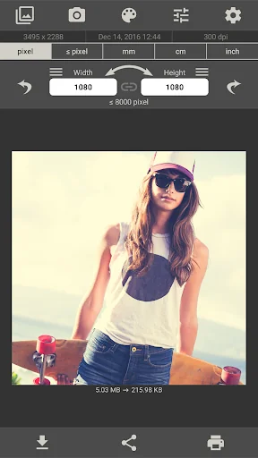 Image Size - Photo Resizer screenshot 2
