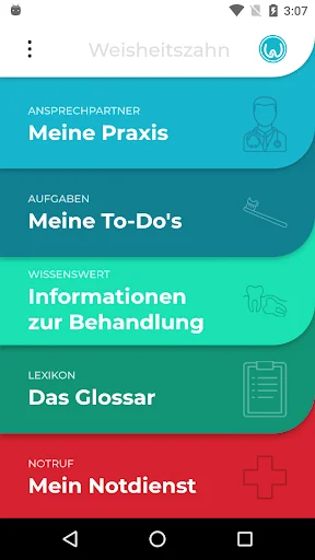 Weisheitszahn App