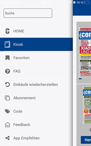connect Magazin screenshot 1