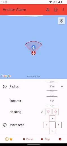 Anchor Alarm screenshot 3