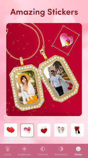 Love Locket Photo Frame screenshot 2