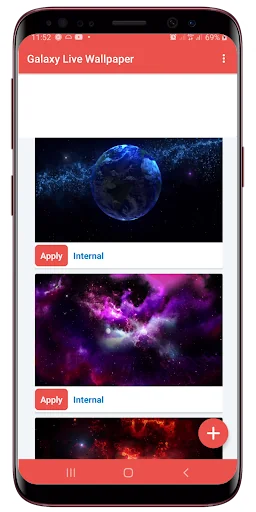 Galaxy Live Wallpaper