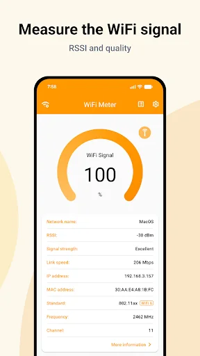 WiFi Signal Strength Meter