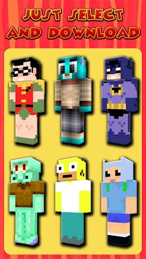 Cartoon Skins for Minecraft PE screenshot 2