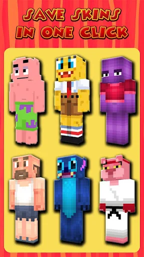 Cartoon Skins for Minecraft PE screenshot 4