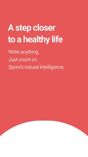 Sprint - Food & Workout App