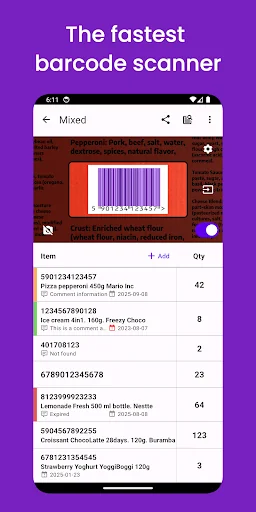 Barcodica - Barcode scanner