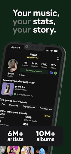 stats.fm for Spotify screenshot 2