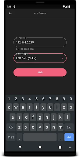LAN controller for Yeelight