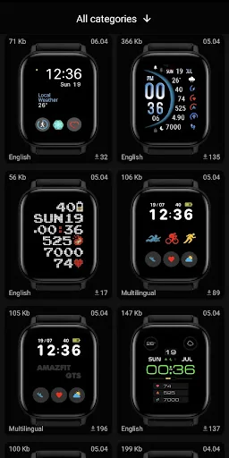 Amazfit GTS WatchFaces screenshot 2