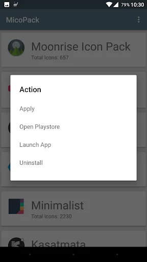 MicoPacks - Icon Pack Manager screenshot 3