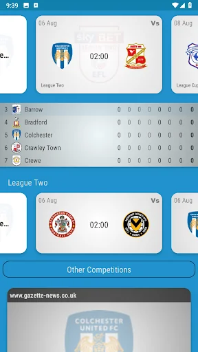 Colchester United Fan App