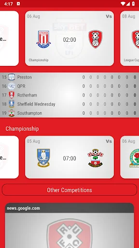Rotherham United Fan App
