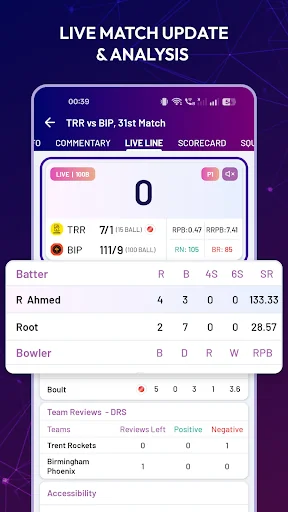 Cricket Live Line screenshot 2