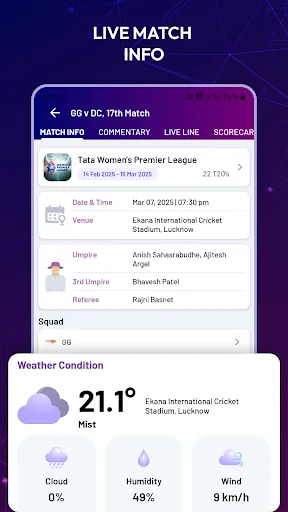 Cricket Live Line screenshot 4