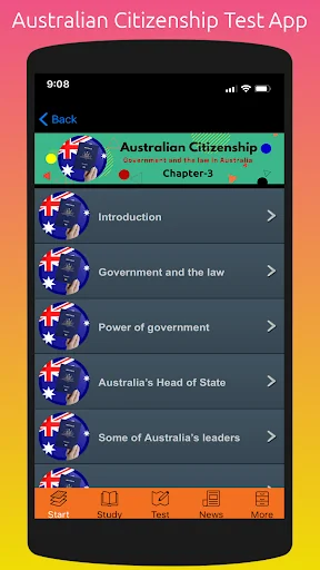 Citizenship Test App Australia