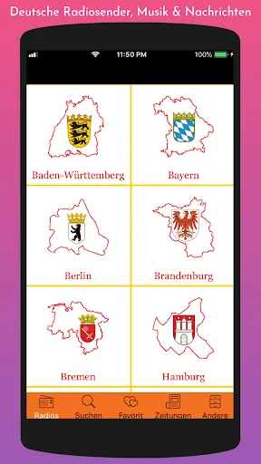 Deutsche Radiosender & Musik
