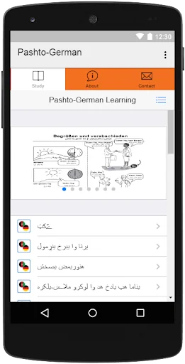 Pashto To German Learning