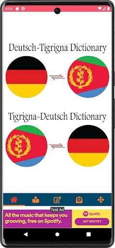 Tigrigna to German Dictionary