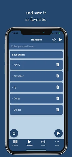 Learn NATO Phonetic Alphabet screenshot 3
