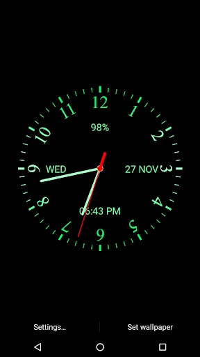 Analog Clock Live Wallpaper