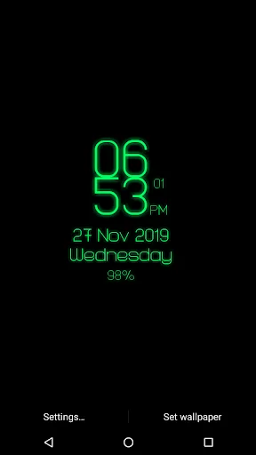 Digital Clock Lwp - Digi Clock