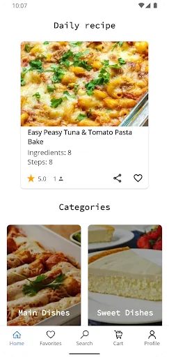 Microwave Recipes screenshot 1
