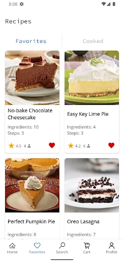 Cake and Baking Recipes screenshot 4