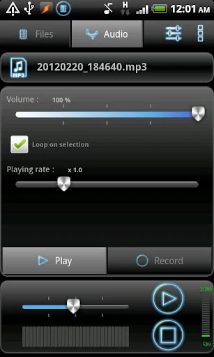 RecForge Pro - Audio Recorder screenshot 4