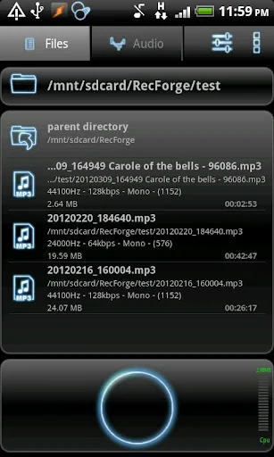 RecForge Lite - Audio Recorder screenshot 2