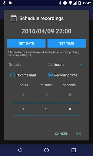 RecForge II - Audio Recorder screenshot 4