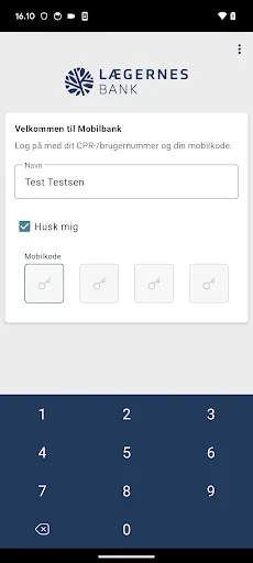 Lægernes Bank screenshot 1