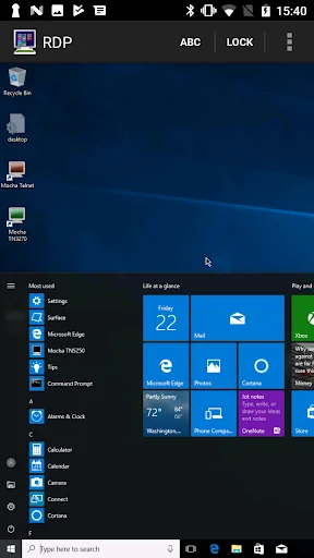 Mocha RDP Lite screenshot 1