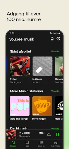 YouSee Musik screenshot 1