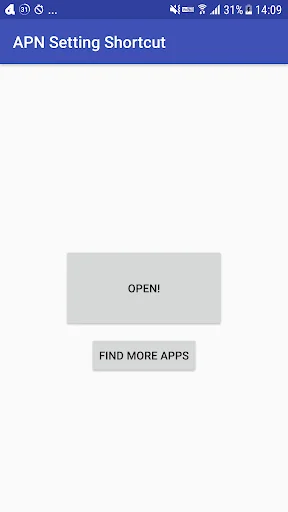 APN Settings Shortcut