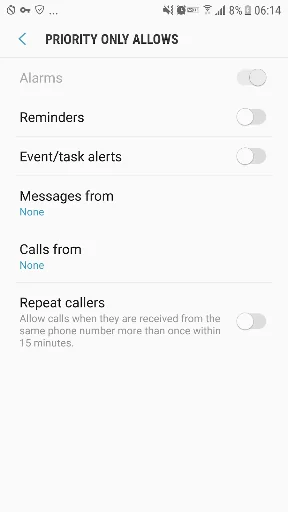 Do Not Disturb  Shortcut
