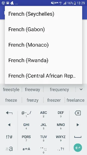 More Locales