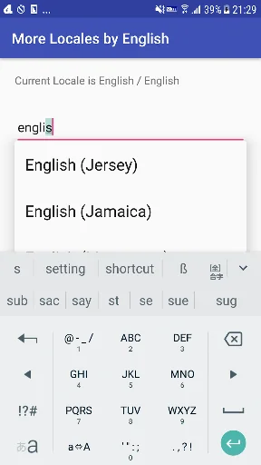 More Locales By English
