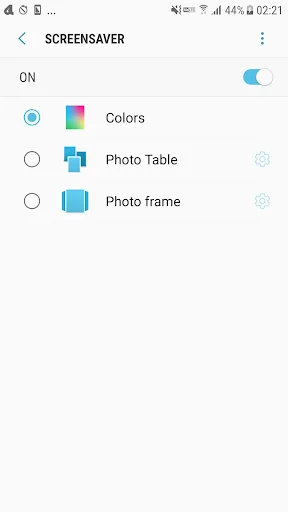 Screensaver Settings Shortcut