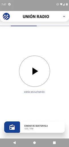 Unión Radio GT screenshot 1