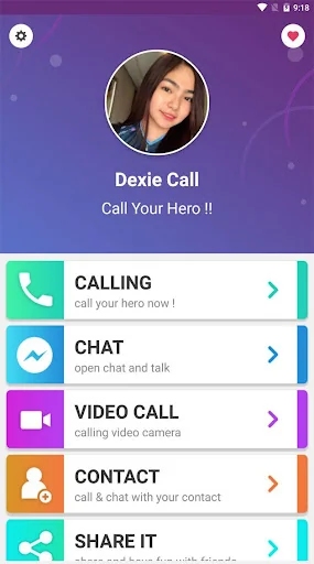 Dexie Diaz Video Call screenshot 1
