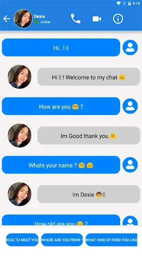 Dexie Diaz Video Call screenshot 3