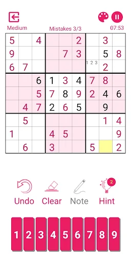 Sudoku - Classic Logic Puzzles screenshot 4