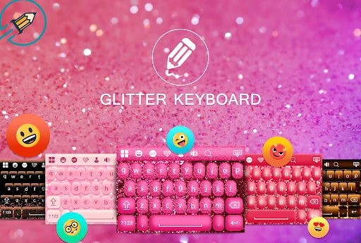 Glitter Keyboard