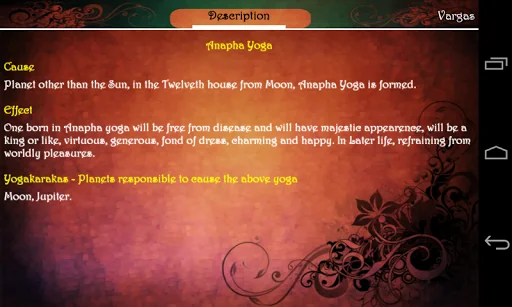 Vedic Astrology Yoga screenshot 4